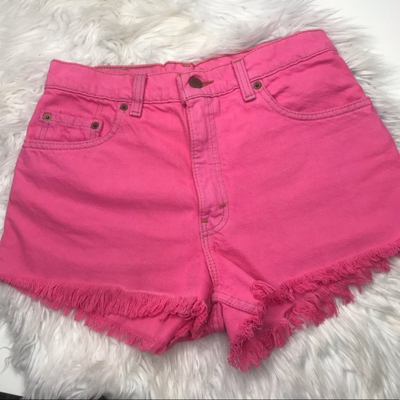 Levi's Pants - Neon Pink Vintage High Waist 550 Redone Levi’s!